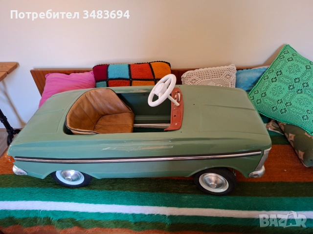 Детска количка с педали. Москвич., снимка 2 - Колекции - 54323823