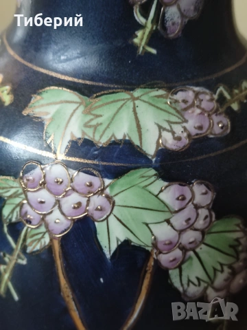 Порцеланова ваза голяма Satsuma, снимка 11 - Вази - 52071077