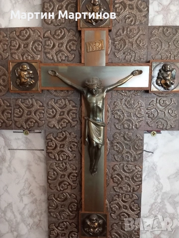 Масивен Кръст, снимка 4 - Антикварни и старинни предмети - 54238146