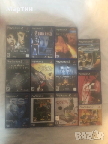 12 оригинални PS2 игри – NFS Underground 2, Broken Sword, Total Overdose и др.