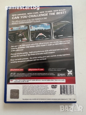 Fromula 1 06 за PS2, снимка 2 - Игри за PlayStation - 51754022