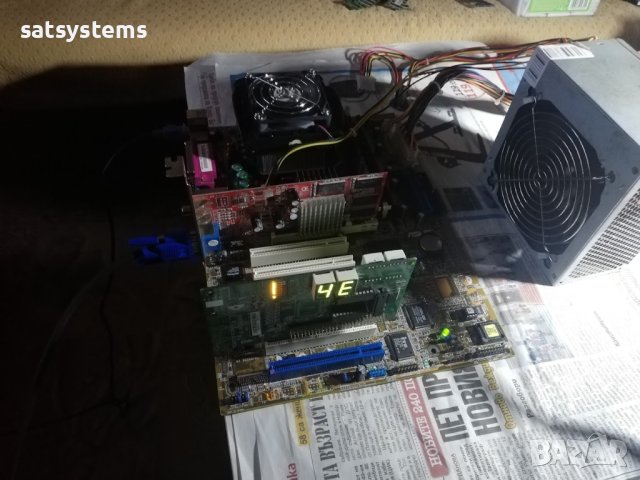 Дънна платка Asus P4PE Socket 478 CPU+FAN, снимка 9 - Дънни платки - 42084092