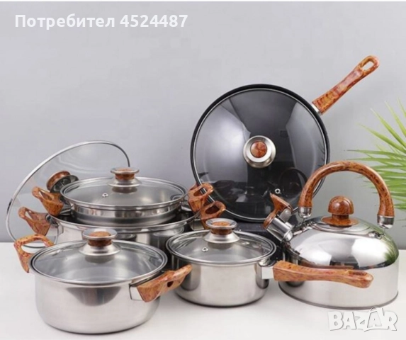 комплект за всяка кухня от 12 части , снимка 6 - Прибори за хранене, готвене и сервиране - 48563480