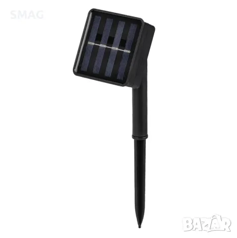 100 соларни LED светлинни тръби с програма 4.95m - многоцветни S_1232707, снимка 4 - Соларни лампи - 49928825