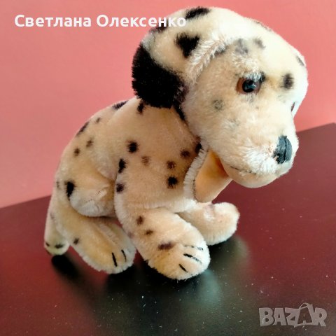 Колекционерска мека играчка Steiff Dalmatian Puppy Dog, снимка 11 - Колекции - 37759409