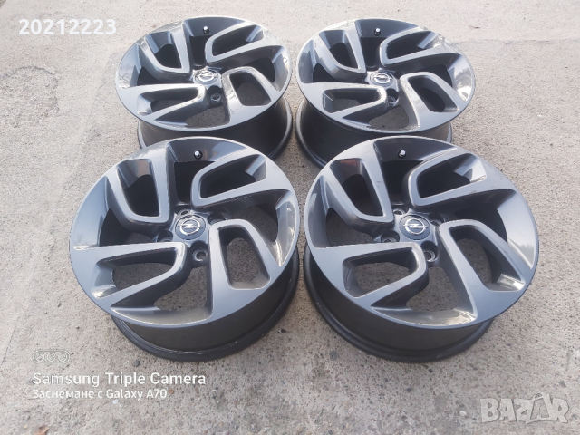 4 броя алуминиеви джанти за Opel Crossland,Мокка 16 , снимка 6 - Гуми и джанти - 44688729