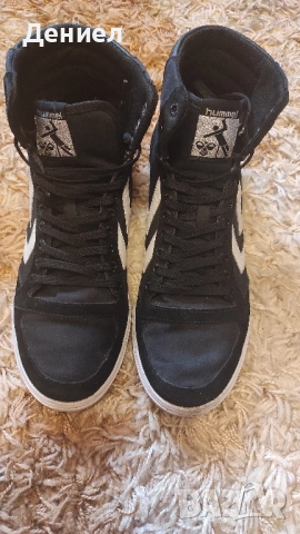 Hummel Унисекс Високи маратонки 'Slimmer Stadil' в Черно