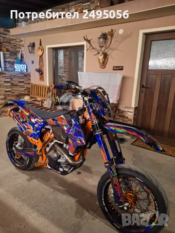 Пластмаси със стикери за Ktm Exc 500 2012-2016, снимка 4 - Части - 56154521