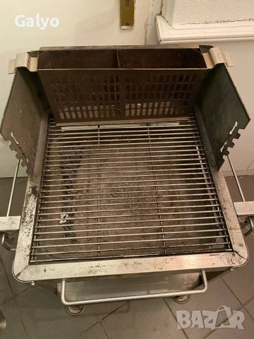 HEIBI Grill, Барбекю, скара на дървени въглища изработена изцяло от неръждавейка, снимка 2 - Барбекюта - 50969142