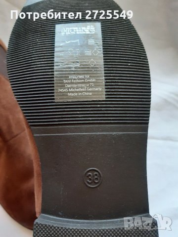 НОВИ боти N38, снимка 4 - Дамски боти - 30836454