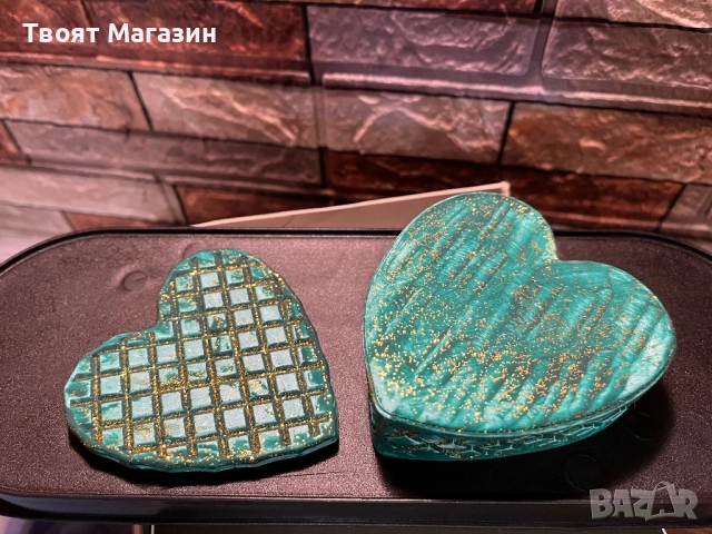 Кутийка за бижута – Ръчна изработка от акрилна смола, снимка 8 - Ръчно изработени сувенири - 52980445