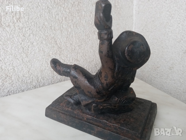 Пират,фигура,статуетка,метал,Рядка,

, снимка 3 - Антикварни и старинни предмети - 44725028