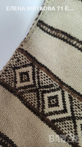Тъкана вълнена торбичка в етно стил, снимка 3 - Антикварни и старинни предмети - 53155784