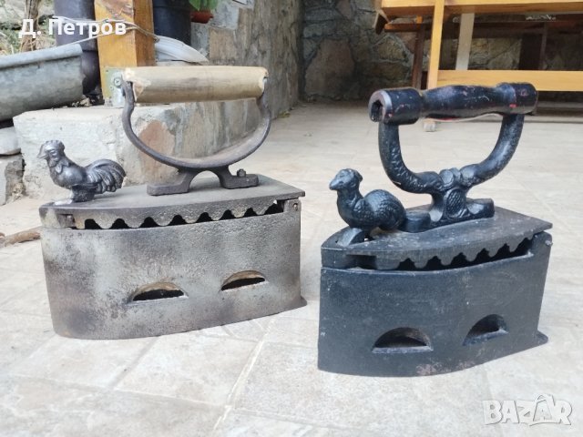 Старинна ютия на въглища , снимка 3 - Антикварни и старинни предмети - 42660880