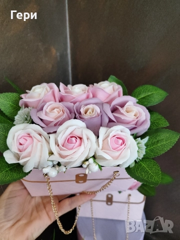 Пано със сапунени цветя , снимка 9 - Други - 39261818