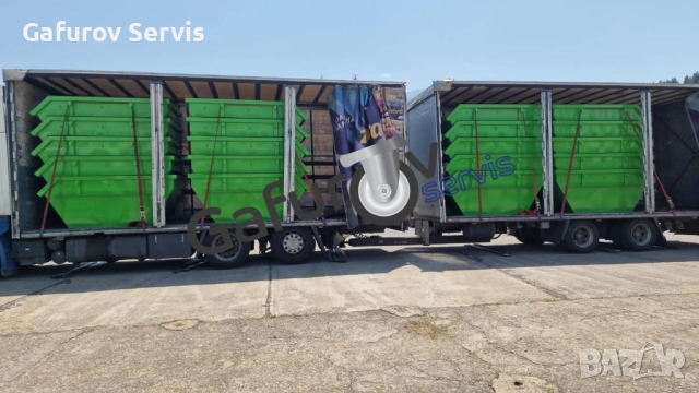 Метален контейнер за строителни отпадъци 4 м³ - усилен, стандарт DIN 30735, снимка 4 - Друго - 52273460