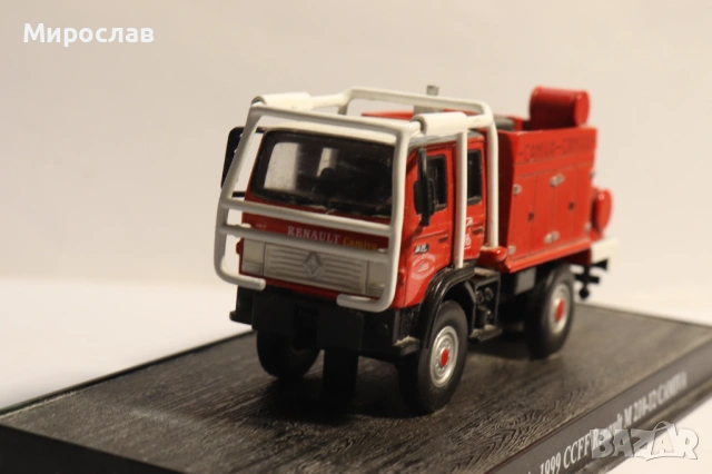 1:64 DEL PRADO??? RENAULT ПОЖАРНА КОЛИЧКА МОДЕЛ КАМИОН, снимка 4 - Колекции - 53339083
