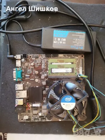 Дънна платка ITX MSI H510TI-S01 Socket 1200 + I5-11400 6x2600MHz 4400MHz + 16GB DDR4 3200MHz