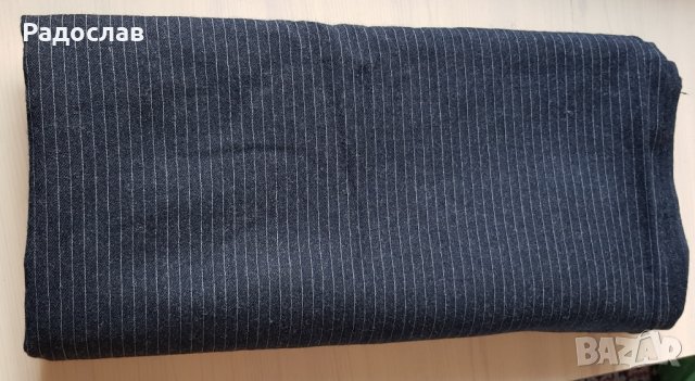 Платове за сако панталон пола лукс черен габардин плътен български