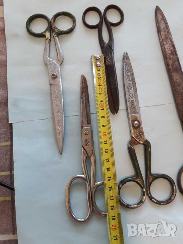 Стари ножици 0, снимка 8 - Антикварни и старинни предмети - 29774333