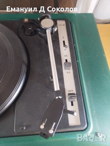 респром РГС 221 радио грамофон , снимка 5 - Грамофони - 53996837