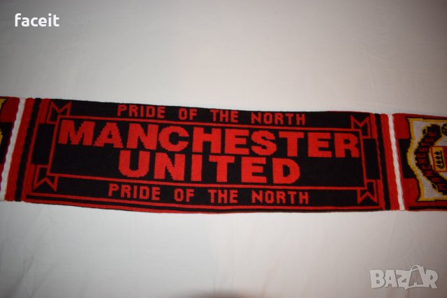 Manchester United - Pride of the North - 100% ориг. шал / Манчестър Юнайтед, снимка 3 - Футбол - 31175581
