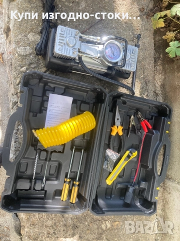 Компресор за гуми - за джип или автомобил с куфар