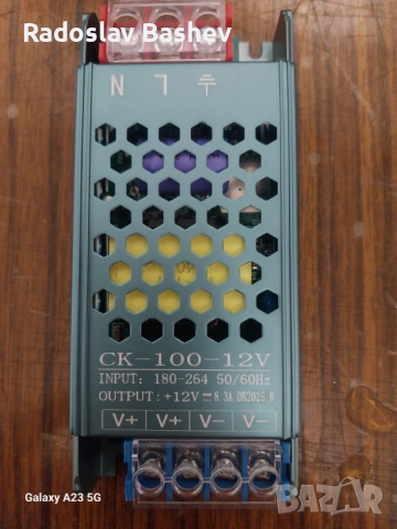  Slim Power Supply 12V 5A-8.3A-16,7A., снимка 7 - Части и Платки - 37395224