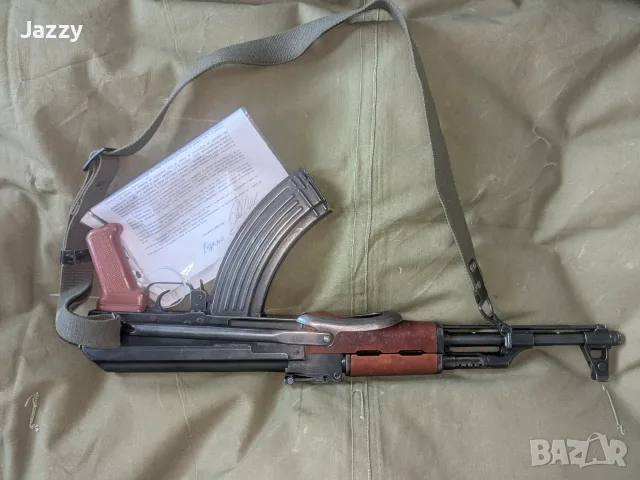 Деактивиран Ак47 С с протокол 800€, снимка 4 - Антикварни и старинни предмети - 56224493