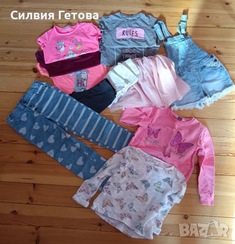 Лот 15 бр. качествени дрешки р-р 7-8г./128см.