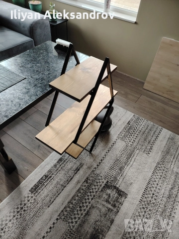 Стенна етажерка ромб, снимка 3 - Етажерки - 52539776