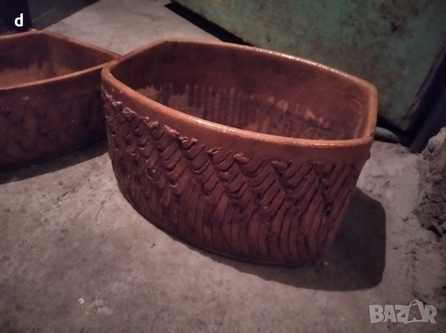 Керамични саксии , снимка 3 - Саксии и кашпи - 34290061