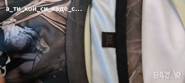 Чисто нова мъжка тениска с къс ръкав голям размер 5XL , снимка 5 - Тениски - 53468320