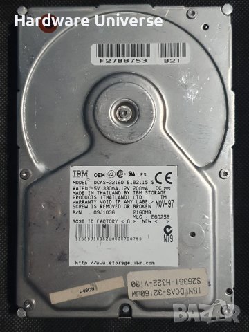 IBM DCAS-32160, снимка 1