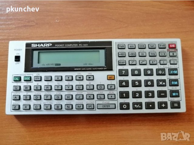 Ретро компютър SHARP PC-1401, снимка 5 - Друга електроника - 38507859