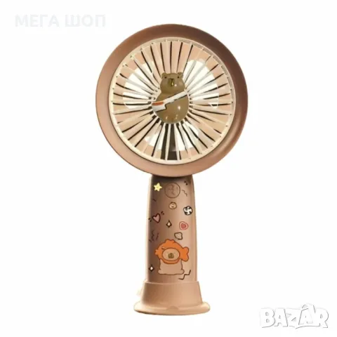 Мини вентилатор с анимационен дизайн – идеалният аксесоар за лятото!, снимка 4 - Вентилатори - 50390385