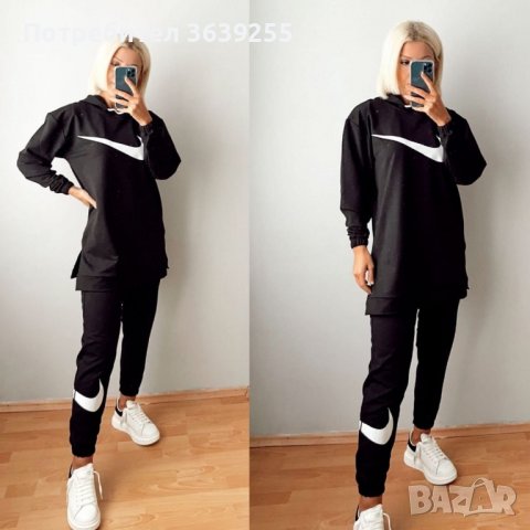 ЛИКВИДАЦИЯ - от 66лв за 46лв - Дамски екип / комплект NIKE !!! Черен/Червен, снимка 2 - Спортни екипи - 39635215