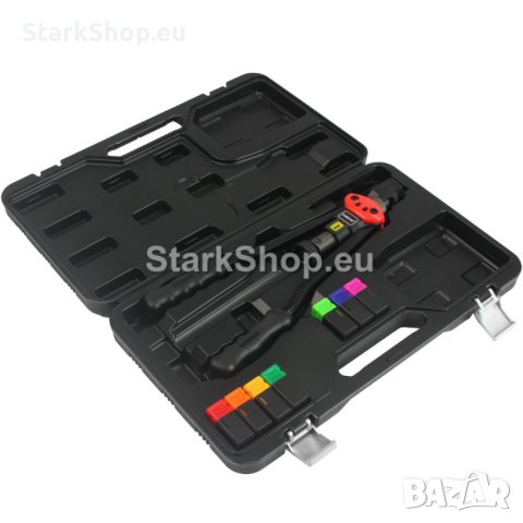  Комплект ръчна нитачка Mar-Pol , 3 в 1, поп нитове, нит гайки, 2 режещи глави 410mm, снимка 2 - Други инструменти - 40424629