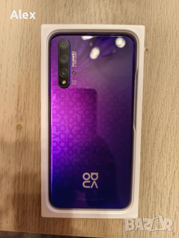 Huawei Nova 5t Purple, снимка 3 - Huawei - 53159143