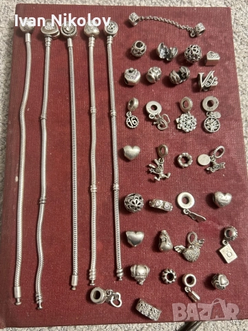 Оригинални гривни и талисмани Pandora промоция за коледа!!!