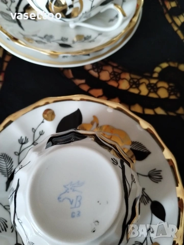 Костен порцелан Вербилки, снимка 7 - Сервизи - 54018976