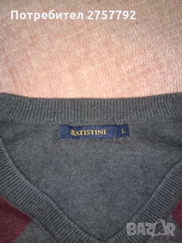 Пуловер batistini с остро деколте., снимка 2 - Пуловери - 34891473