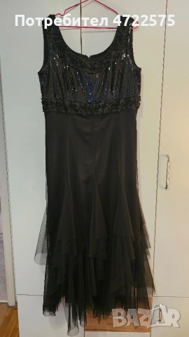 Луксозна дълга вечерна рокля, снимка 4 - Рокли - 53269026