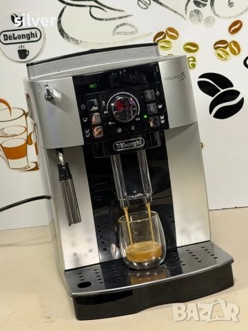 Кафемашина кафе автомат delonghi magnifica S с гаранция, снимка 2 - Кафемашини - 52634414