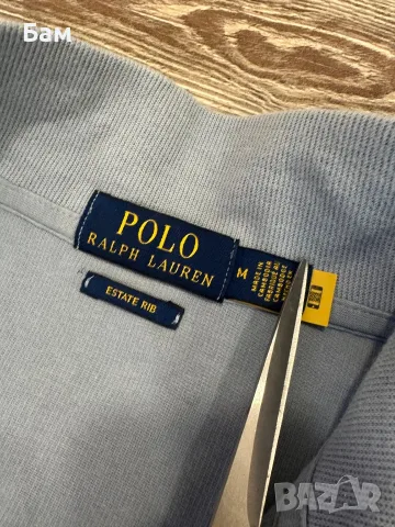 Мъжко!Polo Ralph Lauren Estate RIB Quarter Zip Pullover размер М, снимка 7 - Пуловери - 56106269