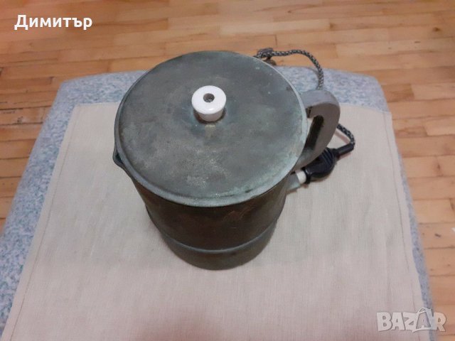 Първата българска електрическа кана от соца.ЕЛПРОМ-ВАРНА 600W, снимка 5 - Антикварни и старинни предмети - 30384338