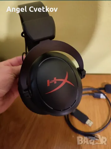 HyperX Cloud II Core Black Безжични геймърски слушалки с микрофон, снимка 2 - Слушалки и портативни колонки - 48420556