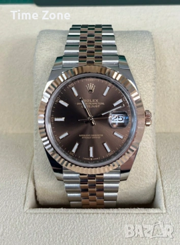 Rolex Datejust 41mm Steel Black Dial Automatic Различни Варианти, снимка 16 - Мъжки - 54059837