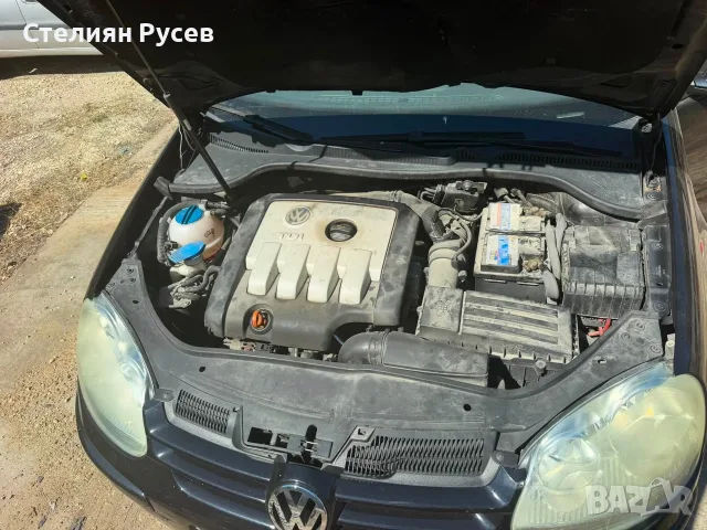 vw golf 5 2.0tdi  140 кс BKD DSG  , без документи / цяла за части -цена 1 300 евро -бракувана и се п, снимка 15 - Автомобили и джипове - 55769234