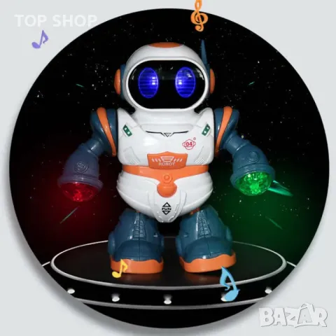 Танцуващ робот със светлини и музика – Вълнуващ приятел за малките откриватели